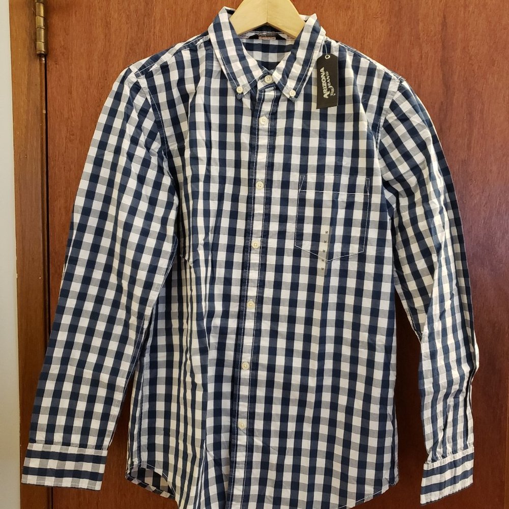 Arizona Jean Co. Men's Long Sleeve Button Down Shirt